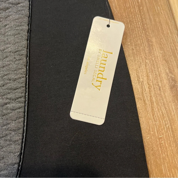 Laundry by Shelli Segal Color block Mini Pencil Skirt size 6 Gray Black Nwt - Picture 3 of 7